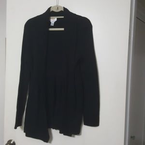 Talbots Black Cardigan